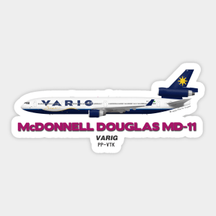 McDonnell Douglas MD-11 - VARIG Sticker